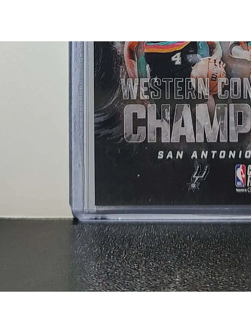 San Antonio Spurs 2025-26 Topps Now #WCSA Western Conference Champions Card